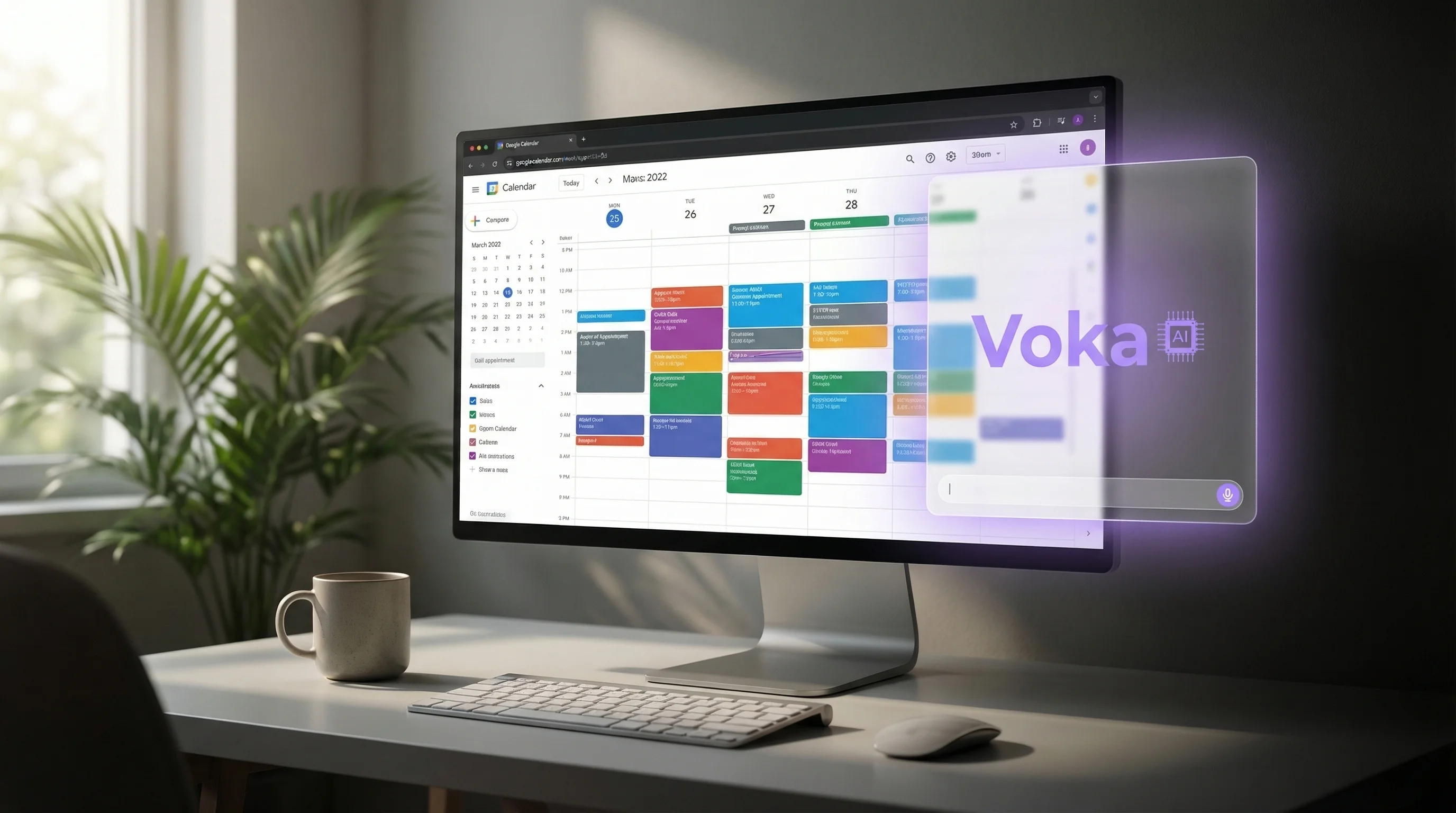 Google Calendar integration with Voka AI