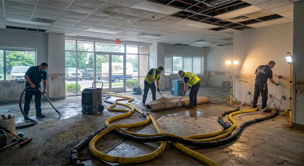 Emergency restoration franchise scenario